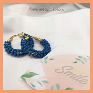 Aretes en piedra mostacillas